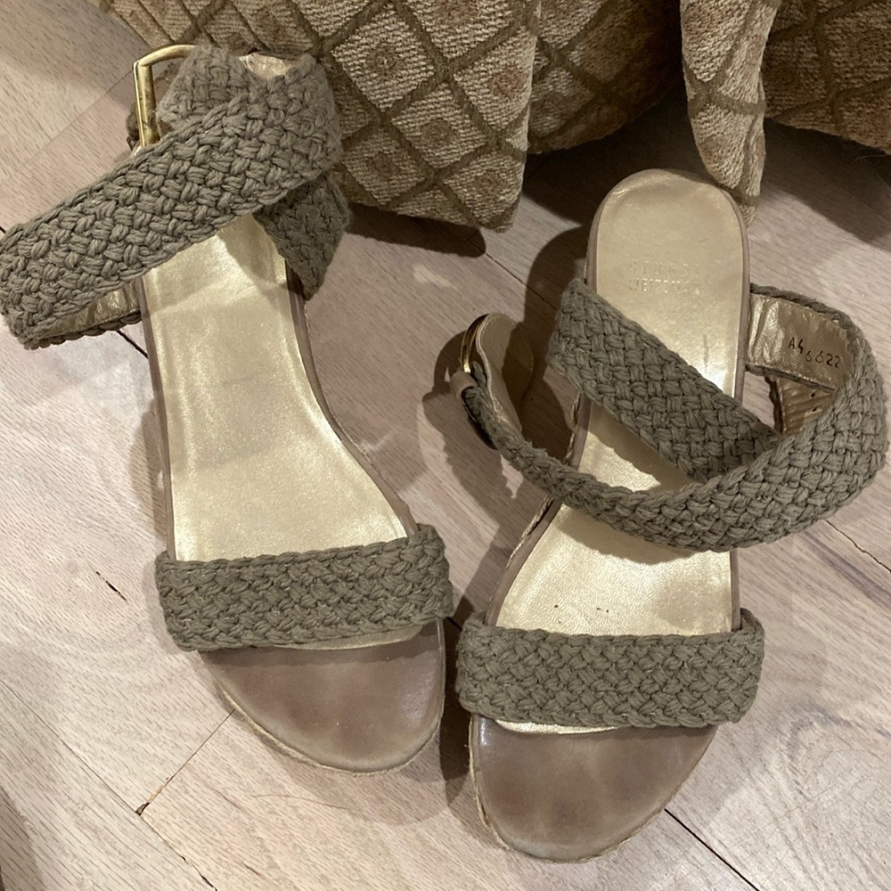 Braided Sandals by Stuart Weitzman Espadrille